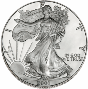 1oz Silver American Eagle Coin